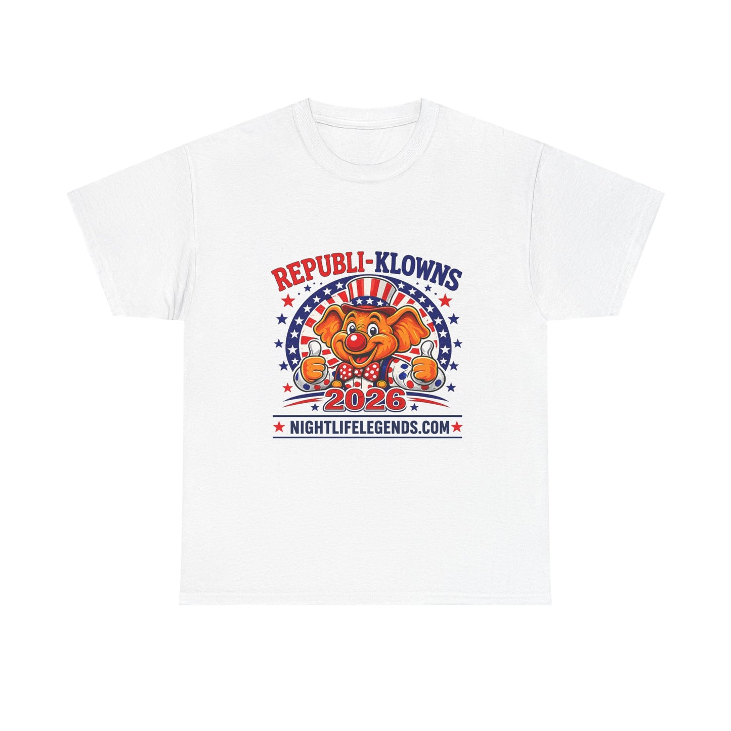 Republiclowns 2026 T-Shirt — Funny Political Clown Election Tee
