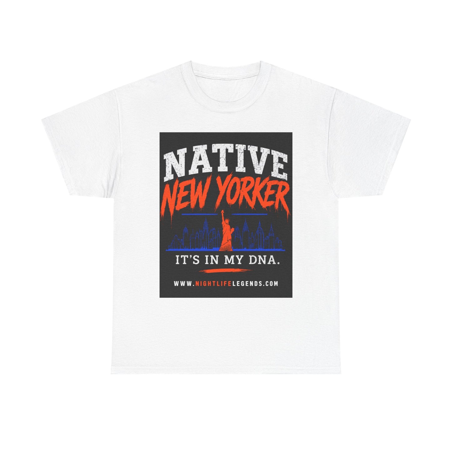 Native New Yorker T‑Shirt — "It's In My DNA" Graphic Tee