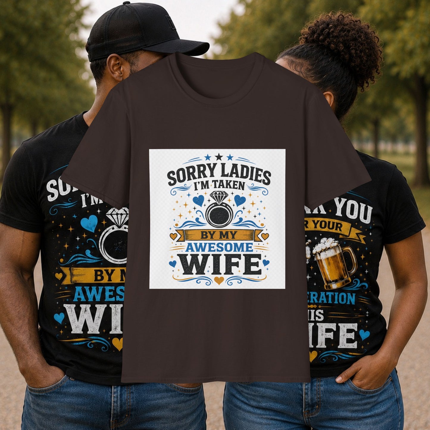 Funny Couples T-Shirt — Matching Couples Shirt