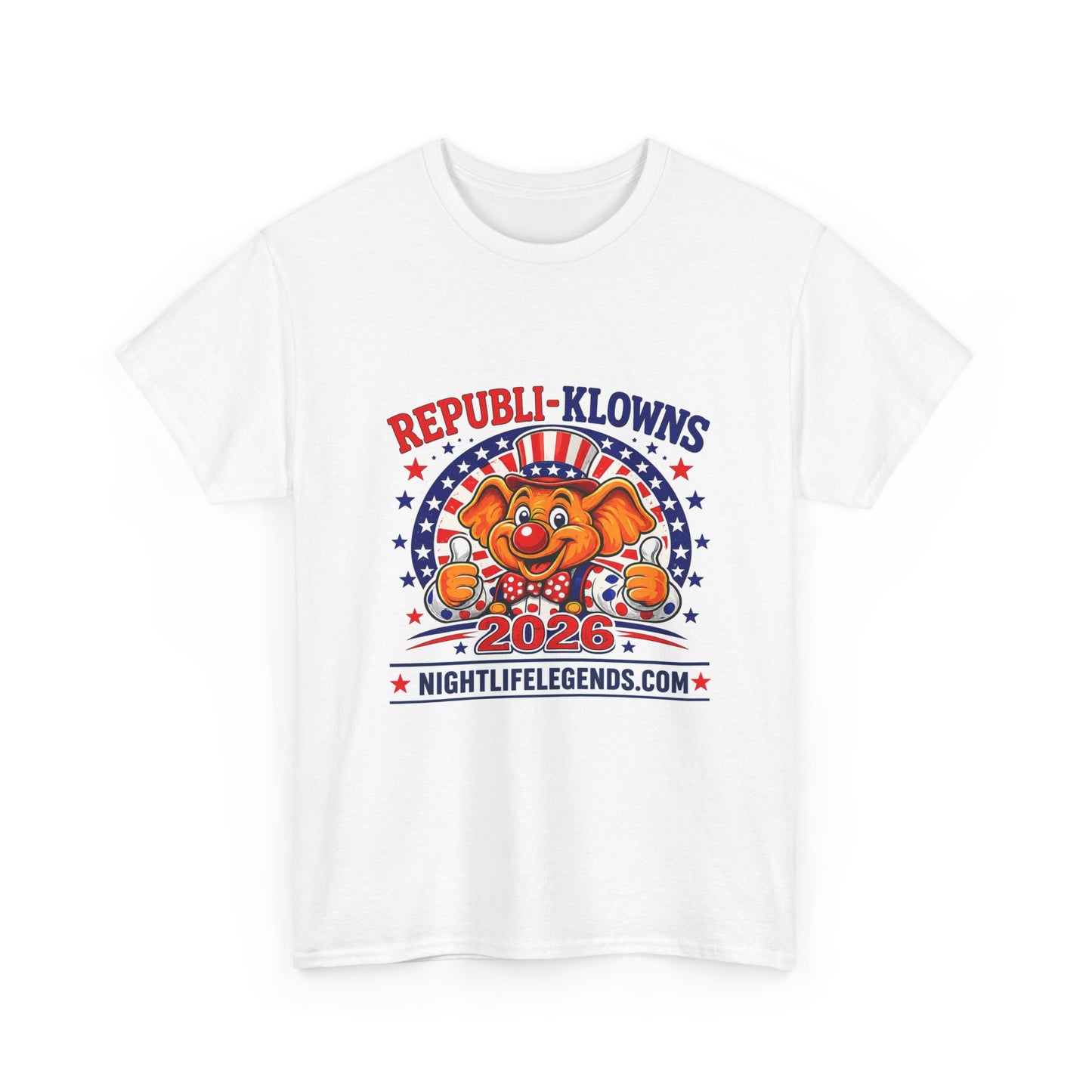 Republiclowns 2026 T-Shirt — Funny Political Clown Election Tee