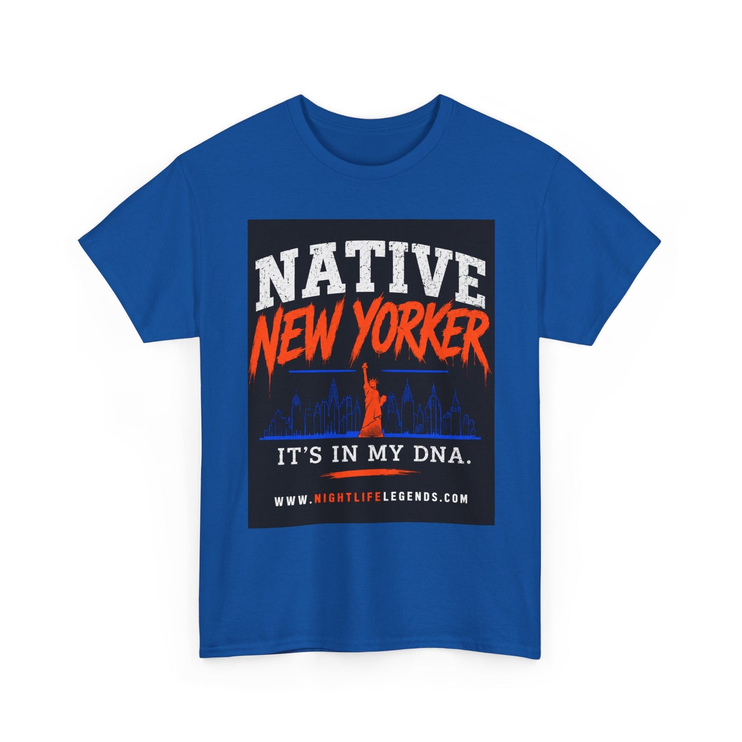 Native New Yorker T‑Shirt — "It's In My DNA" Graphic Tee