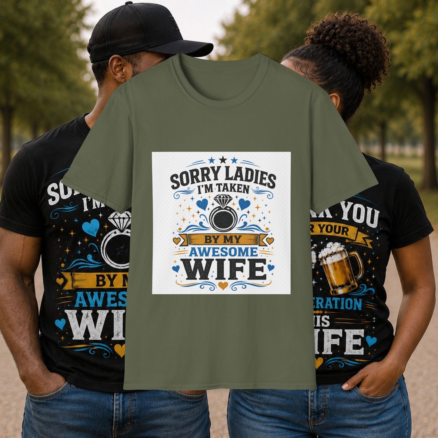 Funny Couples T-Shirt — Matching Couples Shirt