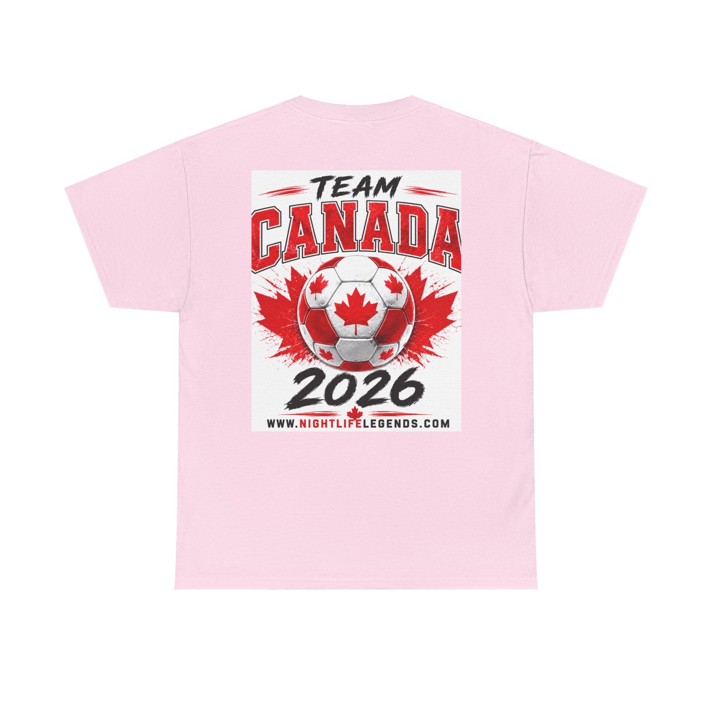 Canada Soccer T‑Shirt — Team Canada 2026 Soccer Fan Tee (Canada vs SA Score)