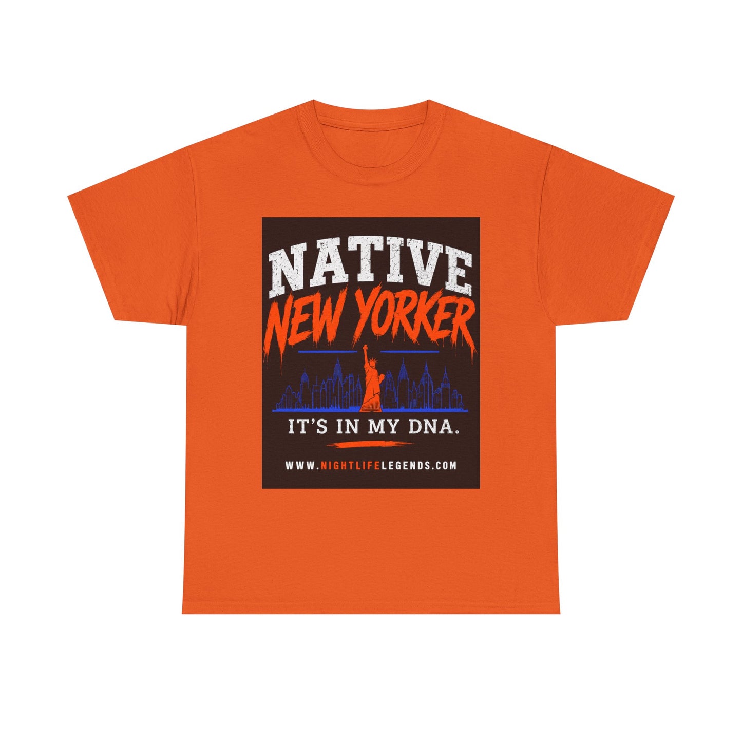 Native New Yorker T‑Shirt — "It's In My DNA" Graphic Tee
