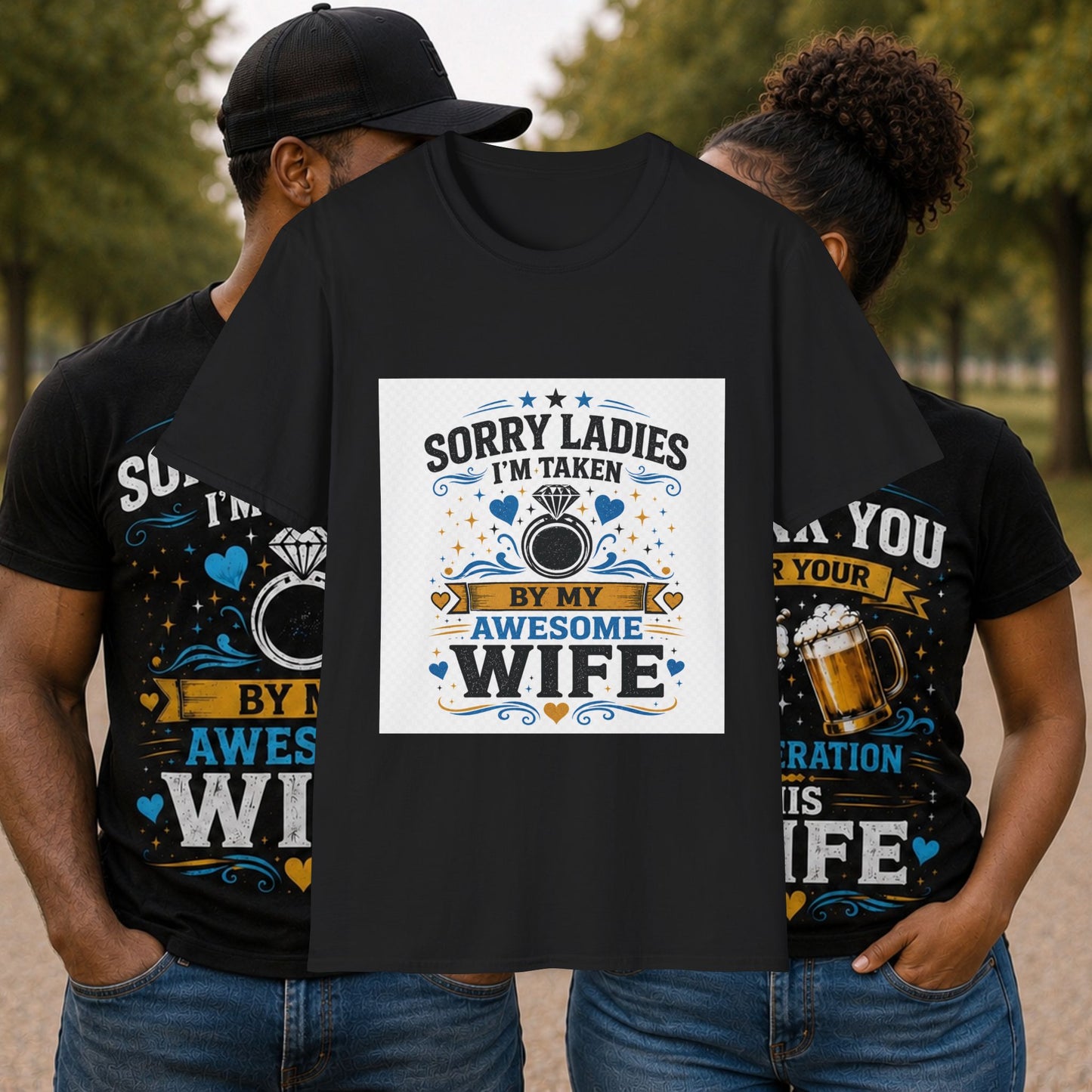 Funny Couples T-Shirt — Matching Couples Shirt
