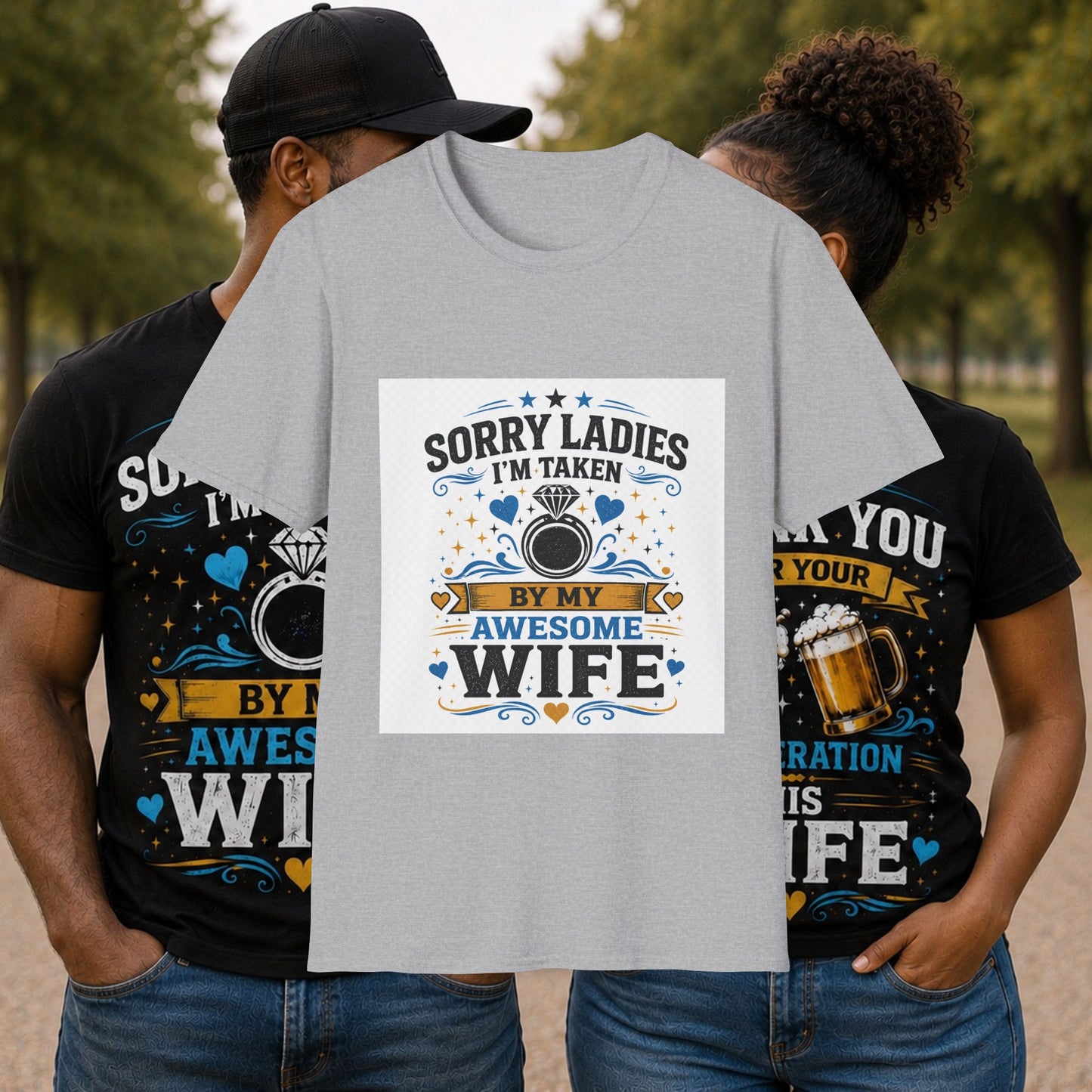 Funny Couples T-Shirt — Matching Couples Shirt