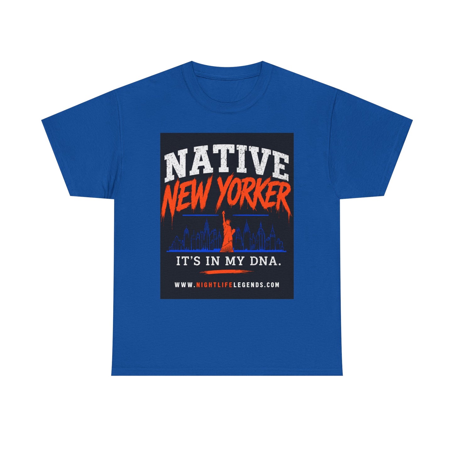 Native New Yorker T‑Shirt — "It's In My DNA" Graphic Tee
