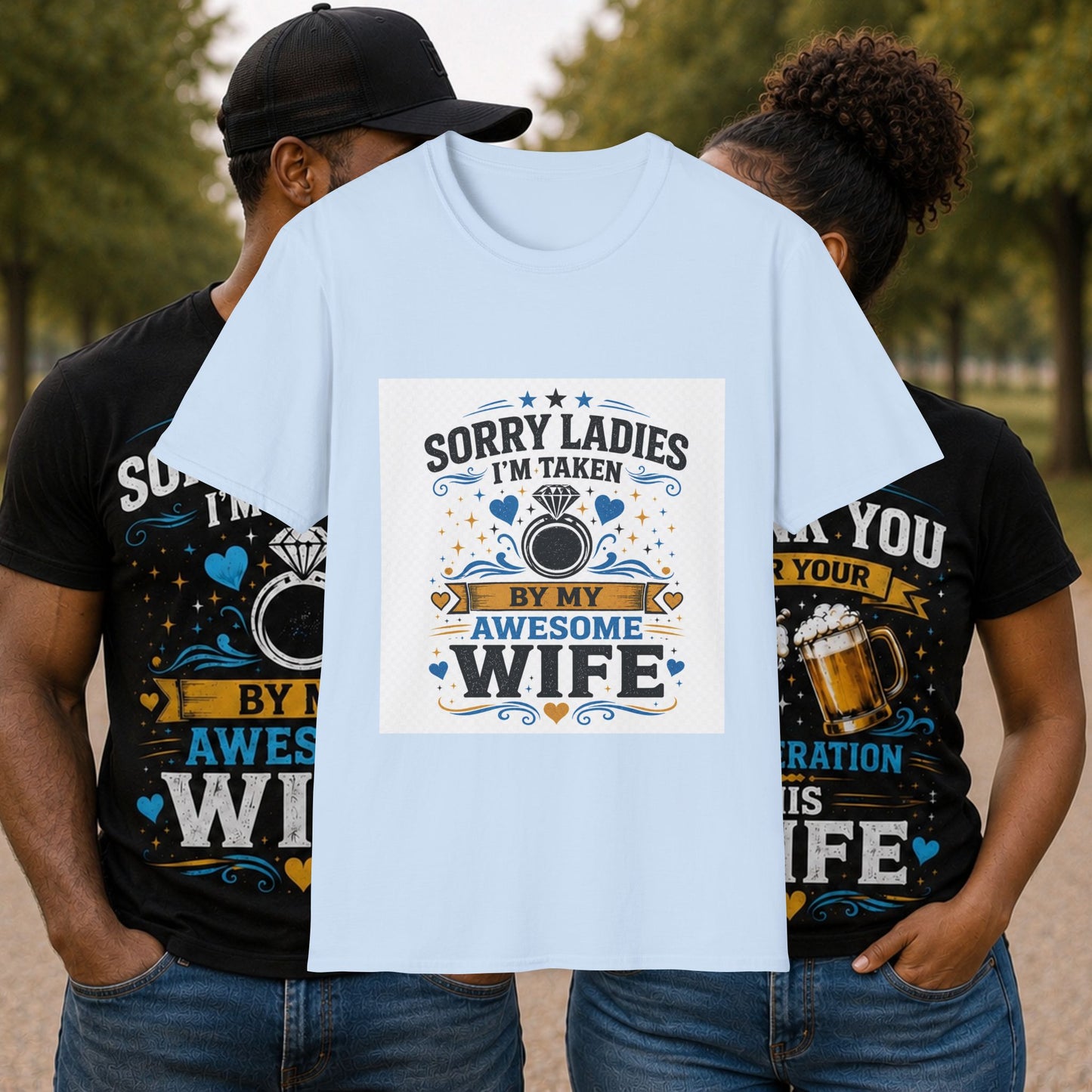 Funny Couples T-Shirt — Matching Couples Shirt