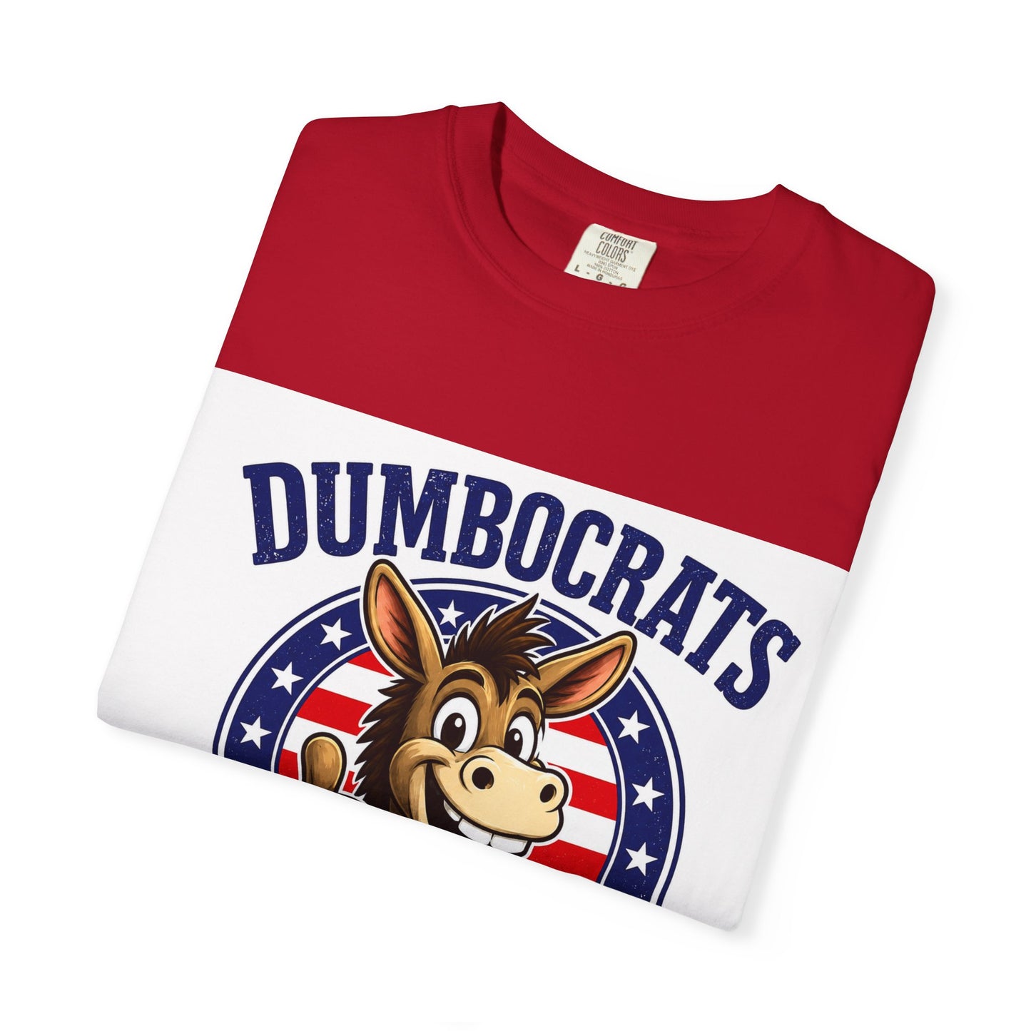 Dumbocrats 2026 Donkey Cartoon T-Shirt | Political Satire Tee
