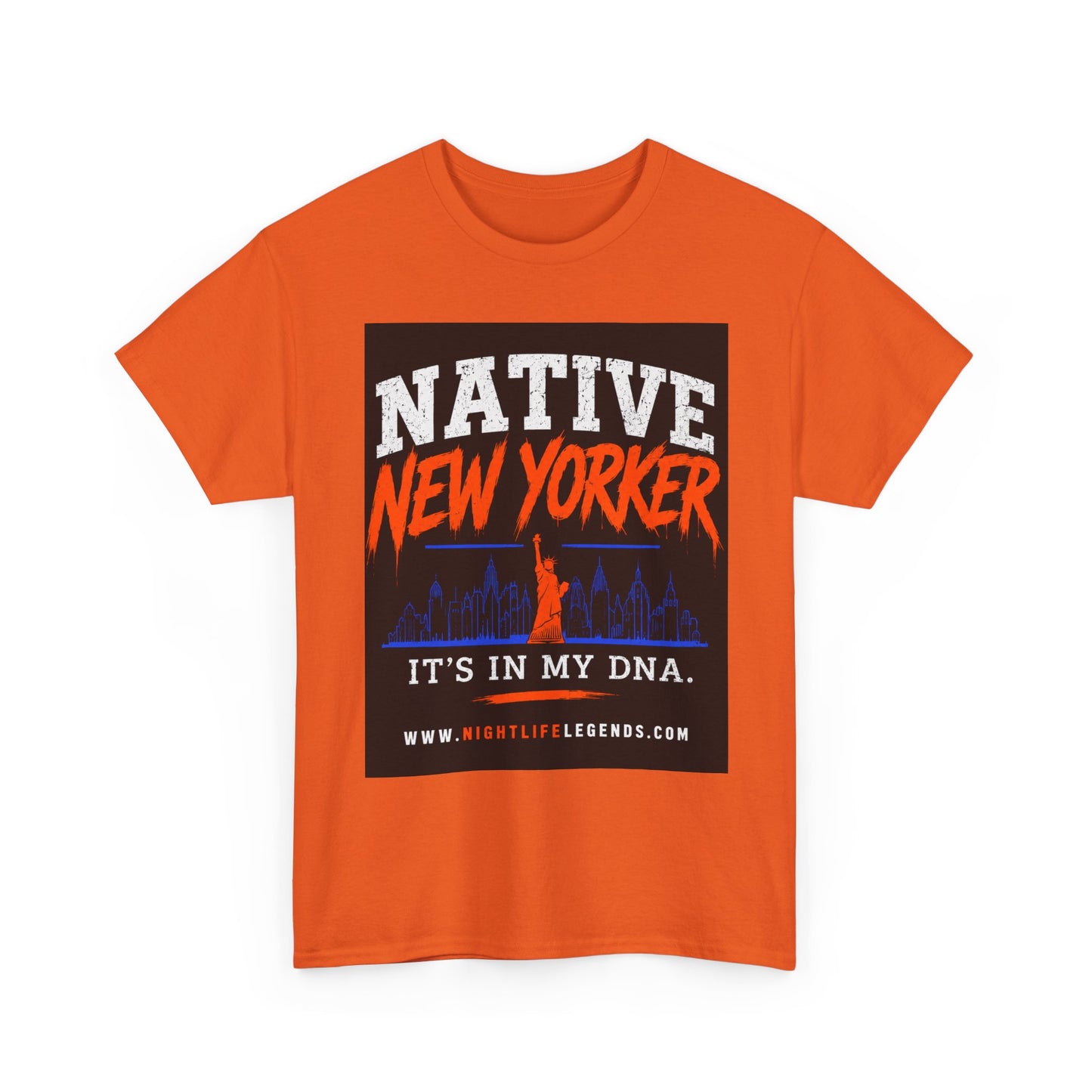 Native New Yorker T‑Shirt — "It's In My DNA" Graphic Tee