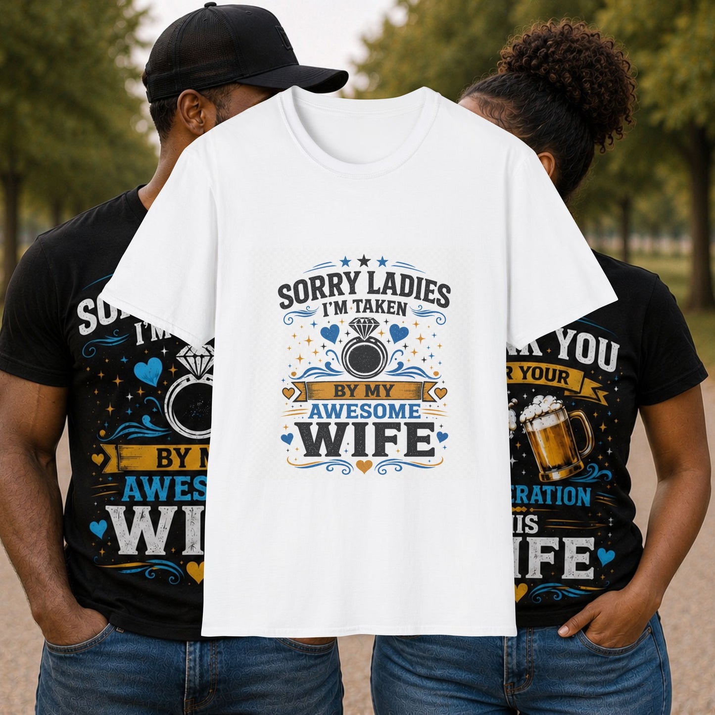Funny Couples T-Shirt — Matching Couples Shirt
