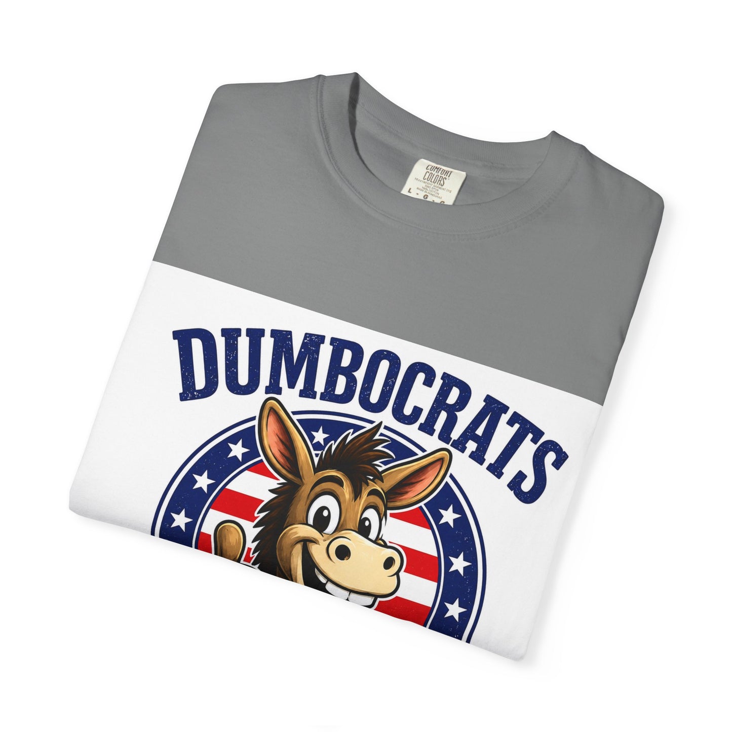 Dumbocrats 2026 Donkey Cartoon T-Shirt | Political Satire Tee