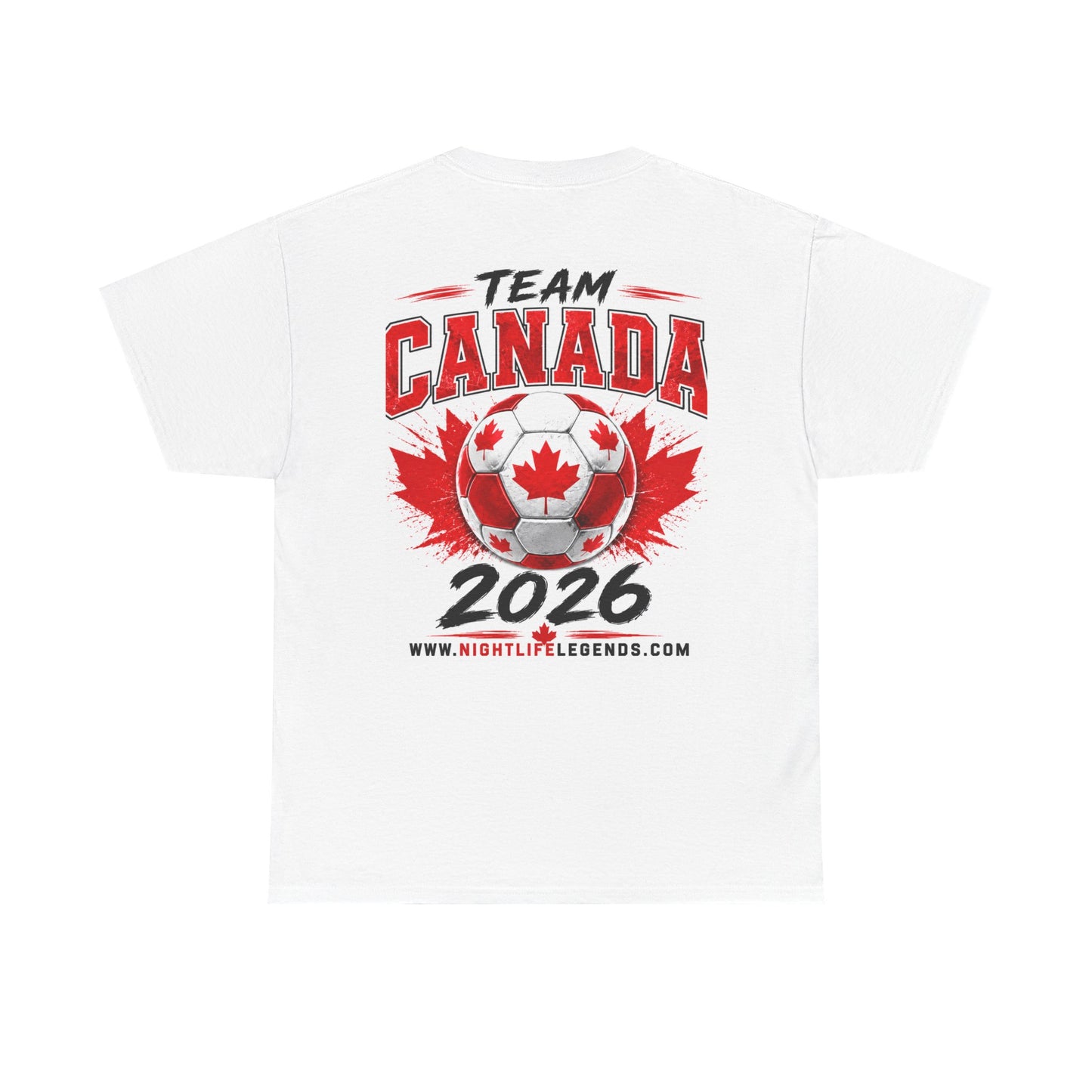 Canada Soccer T‑Shirt — Team Canada 2026 Soccer Fan Tee (Canada vs SA Score)