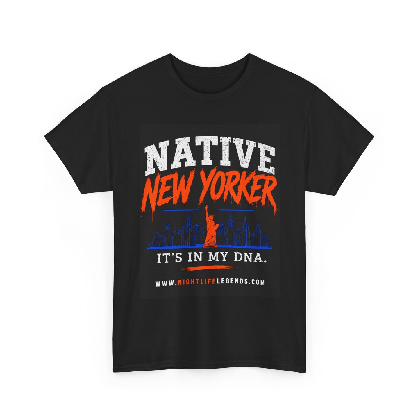 Native New Yorker T‑Shirt — "It's In My DNA" Graphic Tee