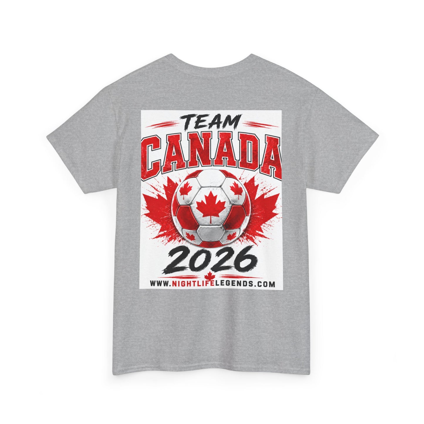 Canada Soccer T‑Shirt — Team Canada 2026 Soccer Fan Tee (Canada vs SA Score)