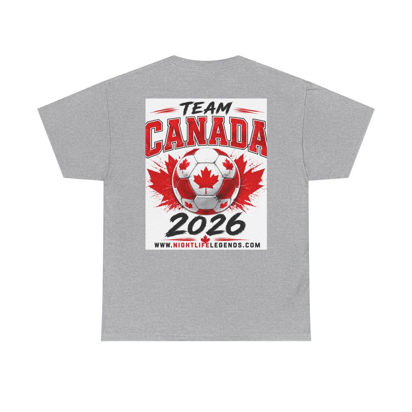 Canada Soccer T‑Shirt — Team Canada 2026 Soccer Fan Tee (Canada vs SA Score)