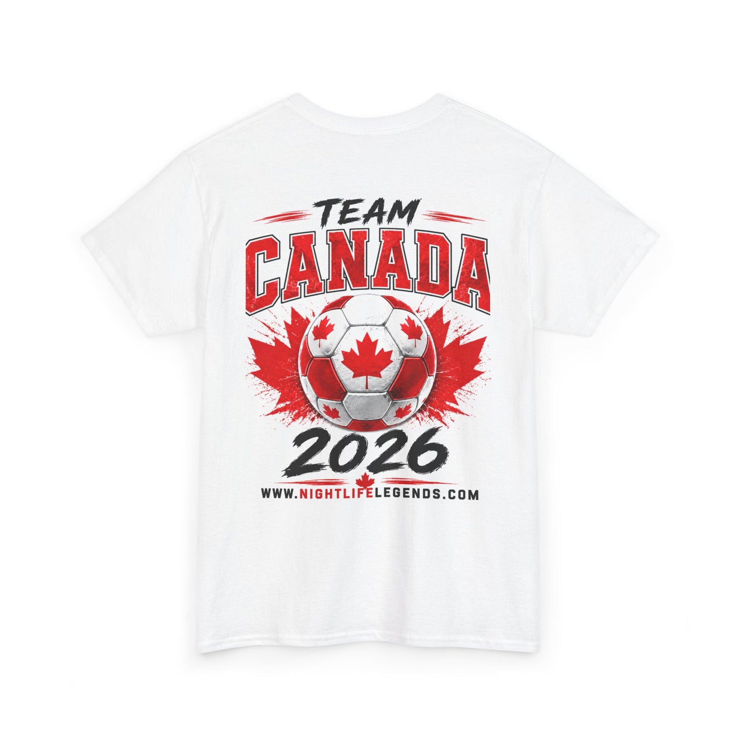 Canada Soccer T‑Shirt — Team Canada 2026 Soccer Fan Tee (Canada vs SA Score)